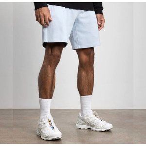 NEW 686 MENS EVERYWHERE DOUBLE KNIT SHORTS BLUE FOG
